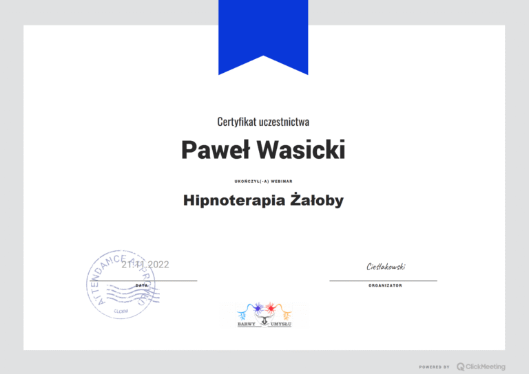 Hipnoterapia Żałoby